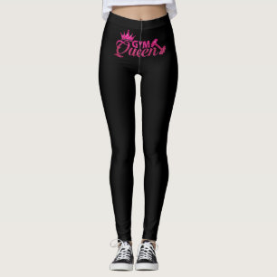 Leggings Funky rose faux parties scintillant salle de gym t
