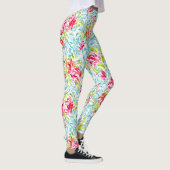Leggings Funky Summer Colours Peinture Splatter Art Motif (Droite)