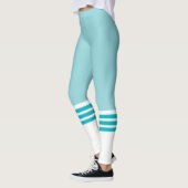 Leggings Funky Turquoise Team Tube Sock (Gauche)