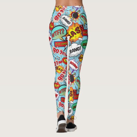 Leggings Funny Comic Motif (Dos)