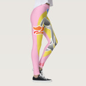 Leggings Funny Duke Duck leggins - colorful and cute (Droite)