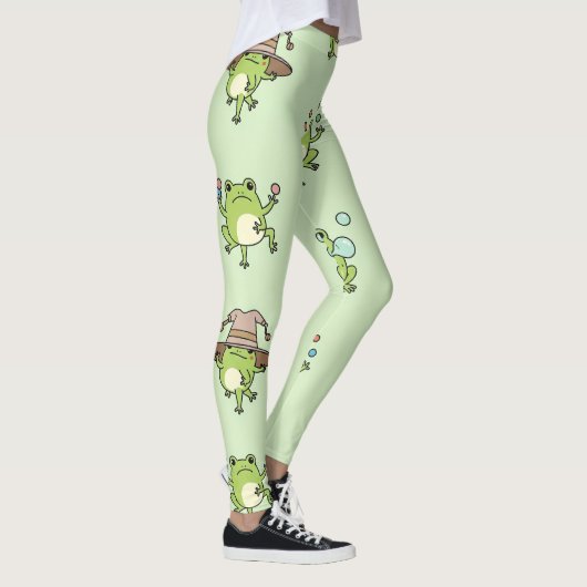 Leggings Funny Frogs on the Go (Droite)
