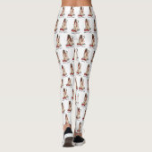Leggings Funny Let's Go! Walk Afghan Hound (Cream) (Dos)
