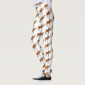 Leggings Funny moose (Gauche)