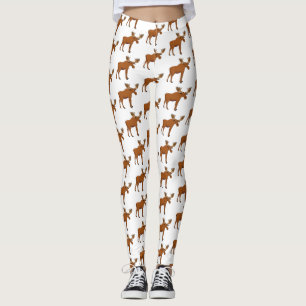 Leggings Funny moose