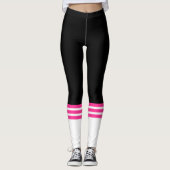 Leggings Funny Pink Team Tube Sock (Devant)