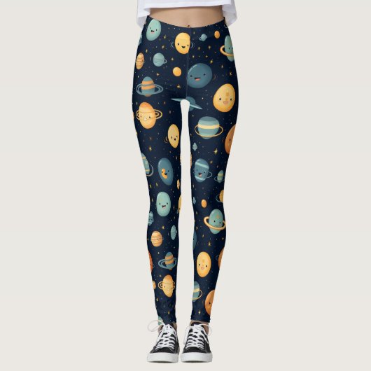Leggings Funny Space Motif (Devant)