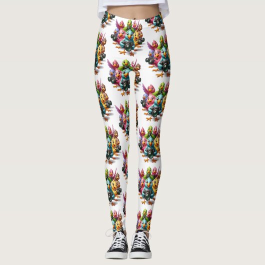 Leggings Funny Watch Birdies Shutterbugs (Devant)