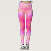 Leggings Fusée rose (Devant)