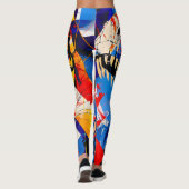 Leggings Fusion de T-rex Dinosaur sauvage (Dos)