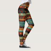 Leggings Fusion tribale en couleur (Droite)
