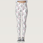 Leggings FuzzyFoxArt (Devant)