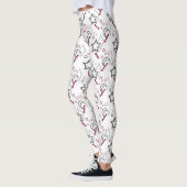 Leggings FuzzyFoxArt (Gauche)