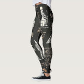 Leggings G90GRAPHIQUE Écriture SWEAR-Hiéroglyphique (Gauche)