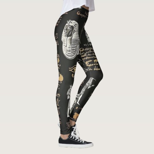 Leggings G90GRAPHIQUE Écriture SWEAR-Hiéroglyphique (Droite)