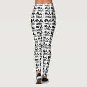 Leggings Gaijin 外 人 | Kanji Nihongo (Dos)