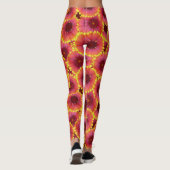 Leggings Gaillardia Motif sans ambages (Dos)