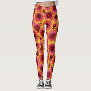 Leggings Gaillardia Motif sans ambages