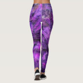 Leggings Galactique violette (Dos)