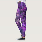 Leggings Galactique violette (Gauche)