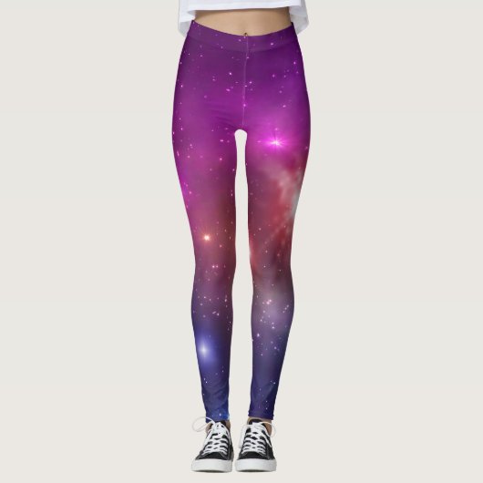 Leggings Galaxie à la mode (Devant)