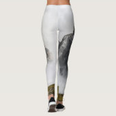 Leggings Galaxie colorée (Dos)