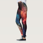 Leggings Galaxie colorée carrelée (Gauche)