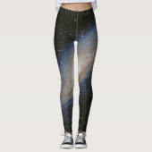 Leggings Galaxie d'Andromède (Devant)