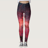 Leggings Galaxie de la Voie Lactée (Devant)