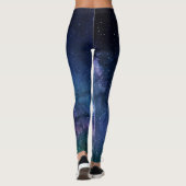 Leggings Galaxie de la voie lactée (Dos)