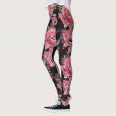 Leggings Galaxie du Dragon Rouge (Gauche)