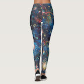 Leggings Galaxie Inspiré Céleste Univers De Frottement Cosm (Dos)