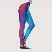 Leggings Galaxie liquide colorée (Droite)
