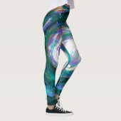 Leggings Galaxie peinte à la main (Droite)