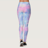 Leggings Galaxie peinte Conception 1 (Dos)