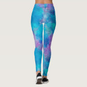 Leggings Galaxie peinte série Design 3 (Dos)