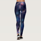Leggings Galaxie pourpre Carrelée (Dos)