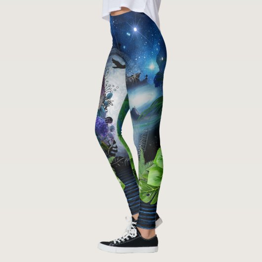 Leggings Galaxie spatiale (Gauche)