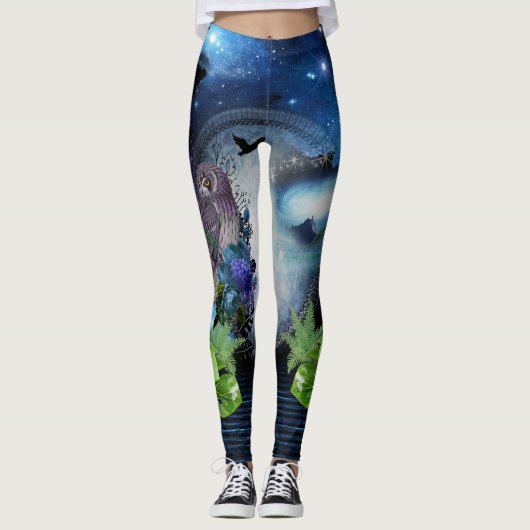 Leggings Galaxie spatiale (Devant)