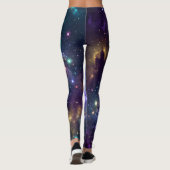 Leggings Galaxie spirale mystique Art de l'espace (Dos)
