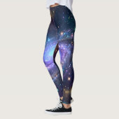 Leggings Galaxie spirale mystique Art de l'espace (Gauche)