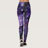 Leggings Galaxie, Univers, Étoiles, Motif cadeau spatial (Dos)