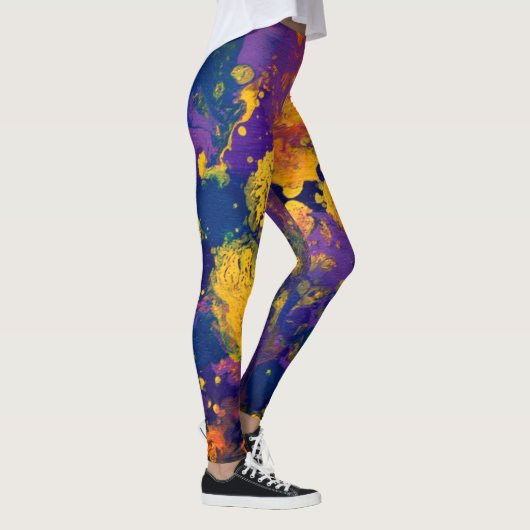 Leggings Galaxie violette II (Droite)