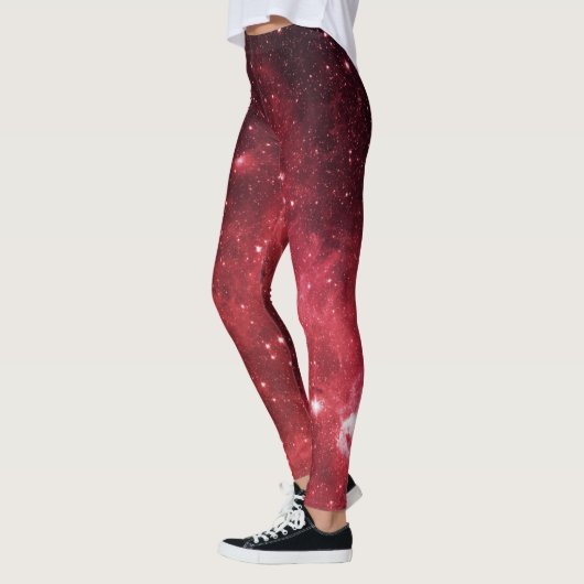 Leggings Galaxy à taille élevée imprimer Entraînement Contr (Gauche)