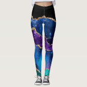 Leggings Galaxy Agate Series Design (Devant)