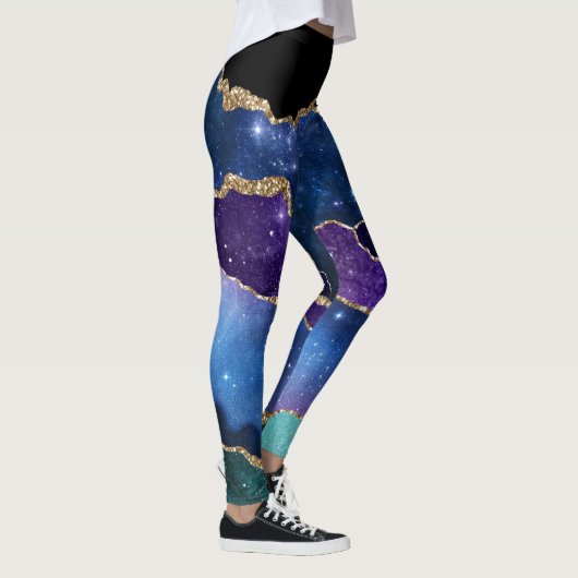 Leggings Galaxy Agate Series Design (Droite)