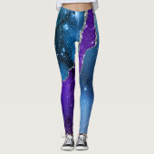 Leggings Galaxy Agate Series Design 16 (Devant)