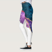 Leggings Galaxy Agate Series Design 6 (Gauche)