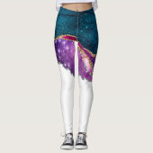 Leggings Galaxy Agate Series Design 6 (Devant)