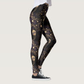 Leggings Galaxy Fractal Moons Motif (Droite)